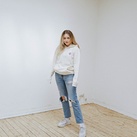 Qima Heilung Hoodie (Natural Raw) - Priba Printworks