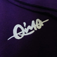 Qima Classic Logo Hoodie (Purple) - Priba Printworks