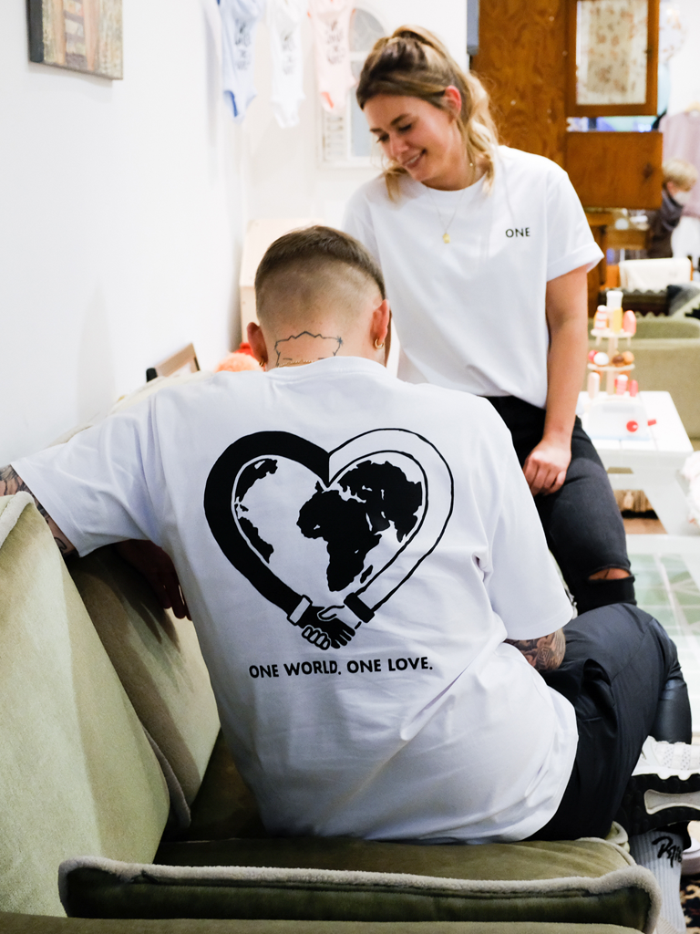 One Day x Hanscraft & Co. "ONE" Charity Tee
