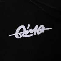 Qima Classic Logo Hoodie (Deep Black)
